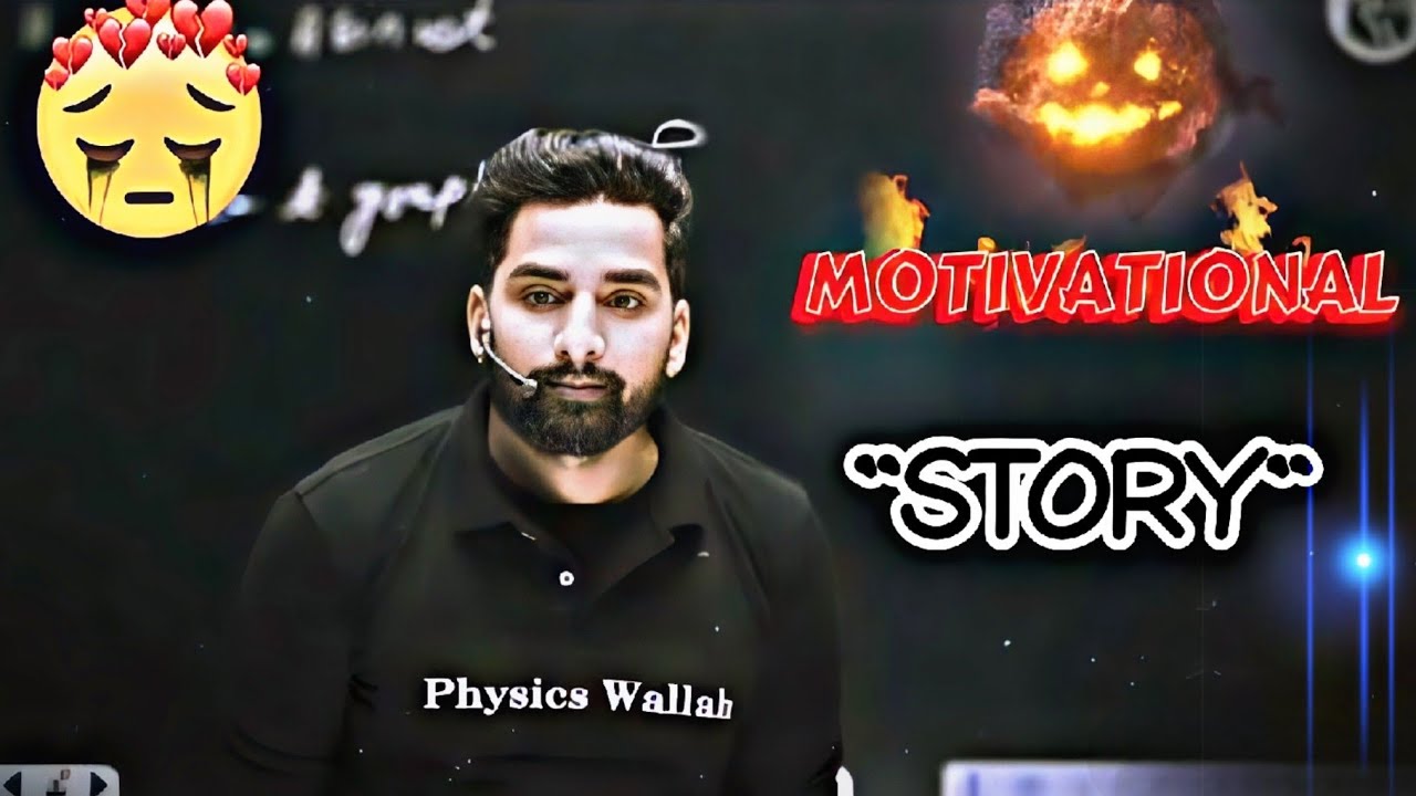 Vishnu Nagar Sir Motivational Story Video..!!  !! VISHNU SIR PHYSICS #motivation #physicswallah