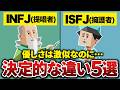 【一緒にするなキケン】INFJとISFJの『人付き合いのルール』が違いすぎる件・・・【MBTI】