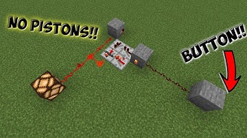 Minecraft 1.21 Redstone On/Off Button Tutorial NO PISTONS!!
