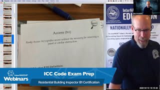 ICC Code Exam Prep Webinar for Residential Building Inspector B1 Certification