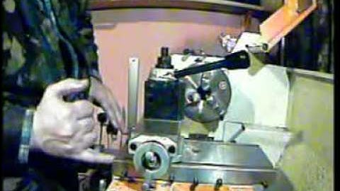 How To Part 3 chester DB10V Quick Change Toolpost