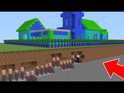 1000$ ZOMBİ KÖY SALDIRISI - Minecraft