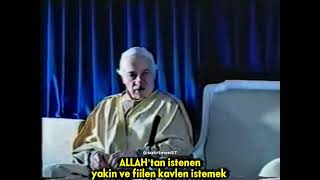 ❗️Arşi̇v❗️ ‘Den İlk Defa İzleyecegi̇ni̇z Vi̇deo: Allahtan İstenen Yakin Ve Fiilen Kavlen İsteme