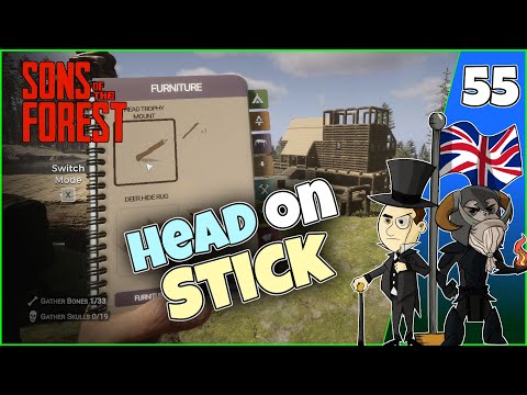 SONS of the FOREST #55: Head on Stick