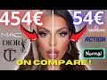 Maquillage gros budget vs petit prix 