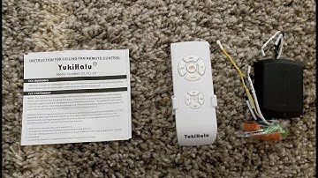 Smart WiFi Ceiling Fan Remote Control Kit, Universal Fan Remote, Controlled by Remote/WiFi/Vo Review