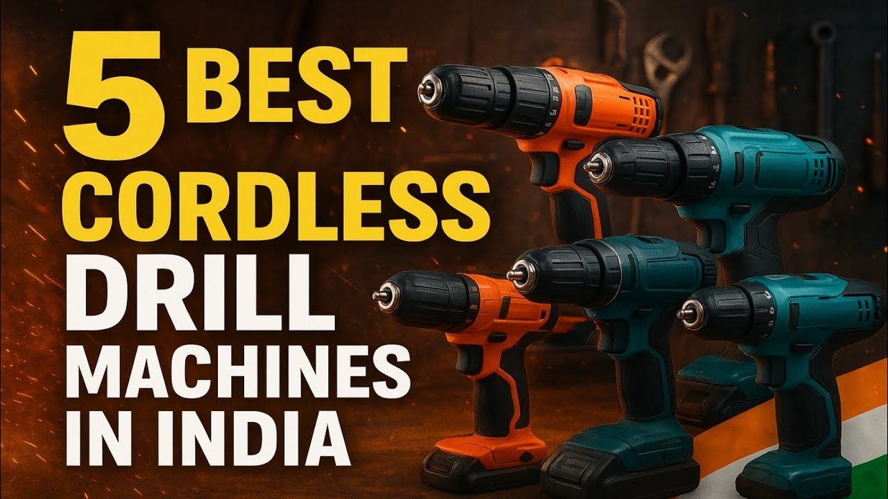 5 Best cordless drill machine | Best drill machine for home use | Best ...