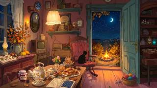 cozy autumn night at grandma's house in the 1940s with oldies playing in another room screenshot 3