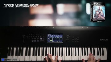 The Final Countdown Europe Korg Nautilus Session Gig Covers Keyboard Synth Sounds How to Play,