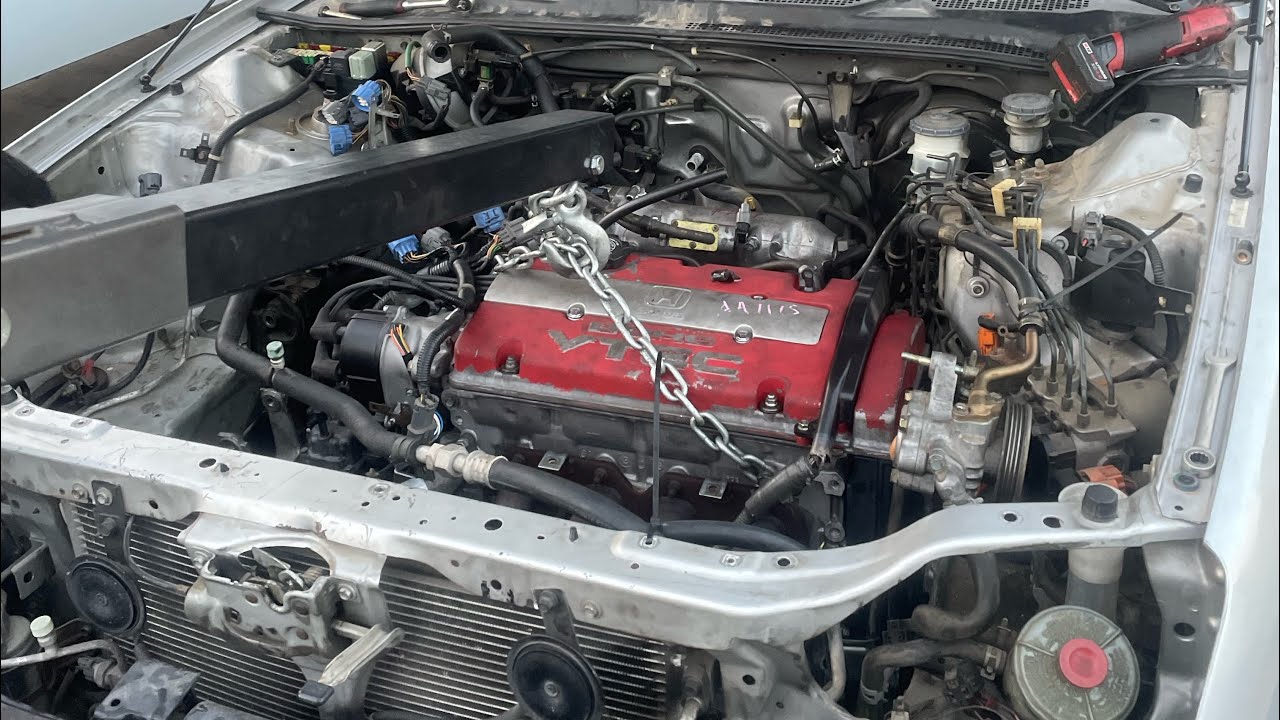 How we swapped an EURO “R” H22A into a fifth generation prelude 96-2001 ...