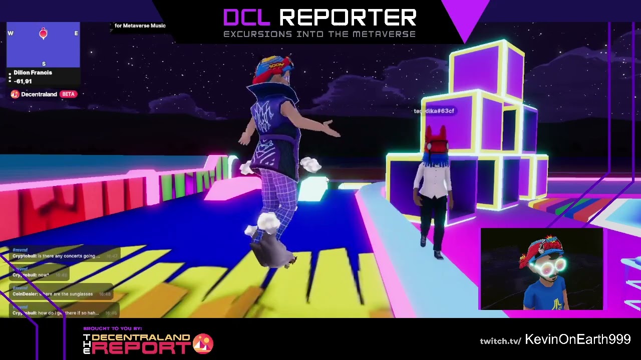 Walking the DCL DAO Community through the Metaverse Music Festival