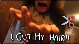 Cutting My Own Hair!