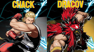 Fatal Fury COTW Chack Andy VS Dracov Tizoc High Level Gameplay