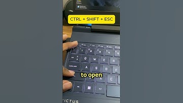 Open Task Manager Instantly! 🚀 | Ctrl + Shift + Esc | #Day14 #shorts