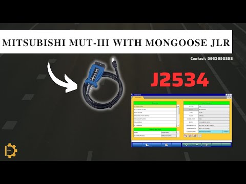 Mitsubishi MUT-III with Mongoose JLR ( j2534 Driver ) | Dtools