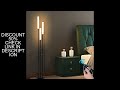 Modern minimalist living room floor lamp storage adjustable three head LED floor lamp indoor home de