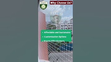 Top Quality Bird Prevention Netting  Fast Safety Nets Hyderabad  Protect Your Space! #fastsafetynets