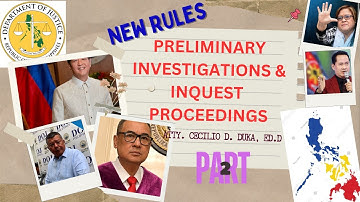 RULES ON PRELIMINARY INVESTIGATIONS & INQUEST PROCEEDINGS PART 2