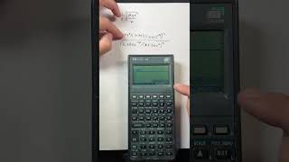 #calculator #rpn #hpcalculator #physics #physicsteacher