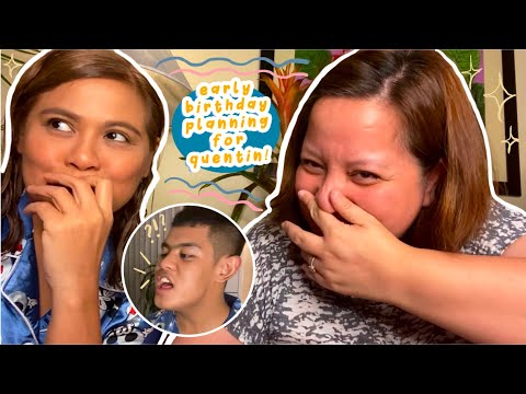 PRE-PLANNING FAMILY CONFERENCE PARA SA BIRTHDAY NI QUENTIN | CANDY AND QUENTIN | OUR SPECIAL LOVE