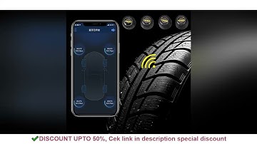 Android iOS BLE TPMS Universal Car Tire Pressure Sensor Bluetooth 4.0 5.0 External Alarm Tire Pressu