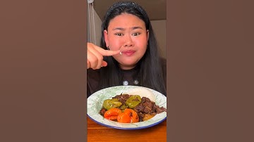 Rendang Serba Cabe Gendot! Mantap #fyp #mukbang #asmr #viral #eating #mantap #reels