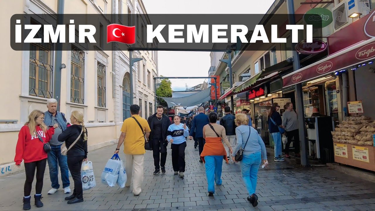 Walking Through Izmir's Timeless Heart: Kemeraltı Bazaar (4K 60fps) 🇹🇷
