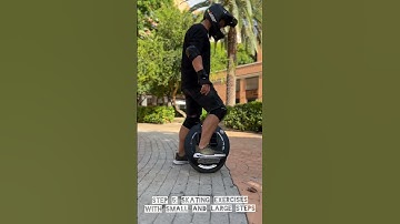 Learn to ride Electric Unicycle in under 1 minute #electricunicycle #euc #kingsong