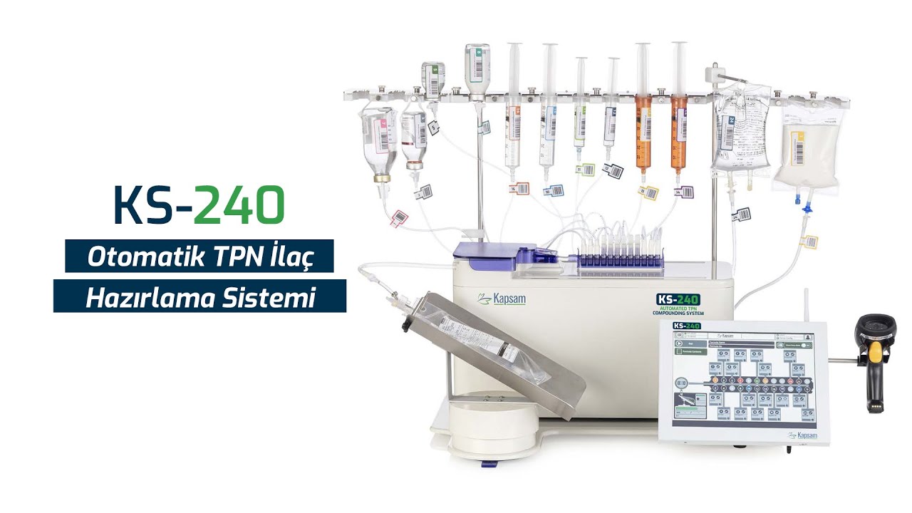 Otomatik TPN İlaç Hazırlama (Compounder) Sistemi | KS-240