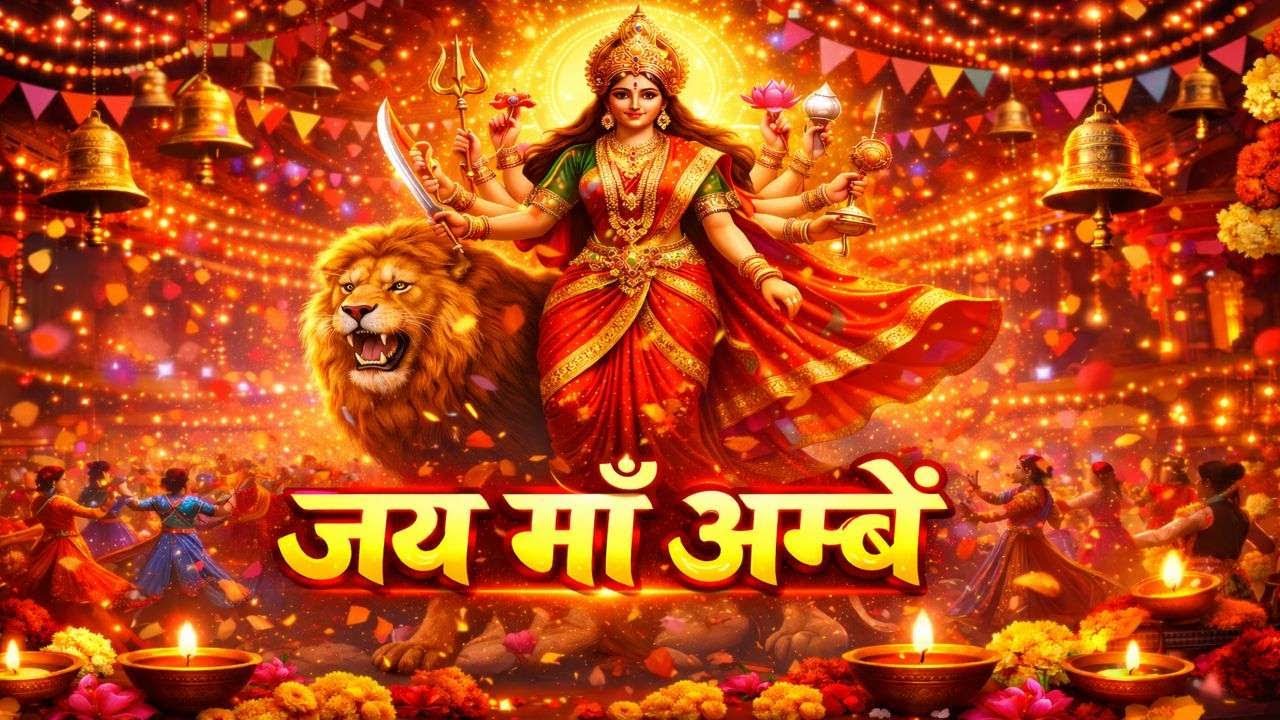 Jai Maa Ambe 🙏 Powerful Devi Bhajan | Mata Rani Blessings