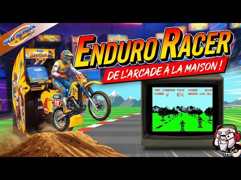 Enduro Racer : L'Arcade était un mythe, les portages sont un ENFER !