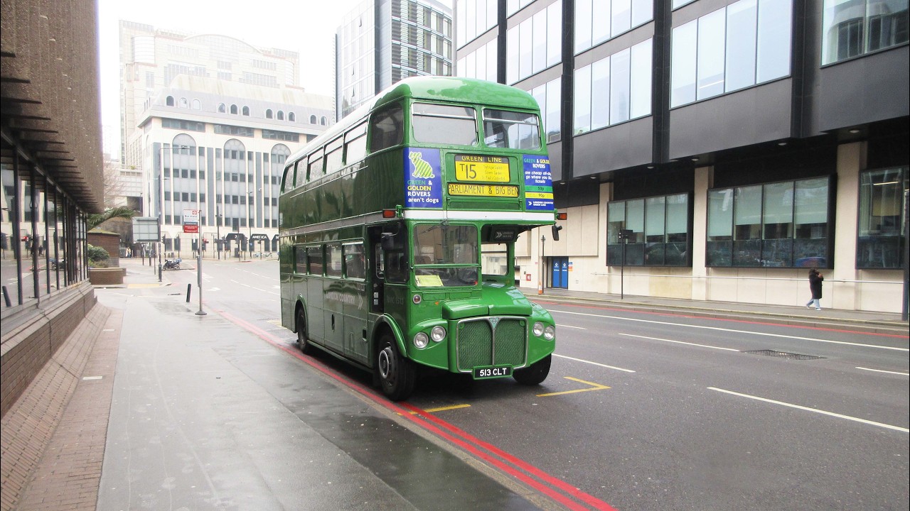 London Heritage Bus Route T15, Running Day 1st March 2026.