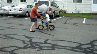 Gabe D First Bike Ride