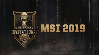 Msi 2019 Yarı Finali Sk Telecom Skt Vs G2 Esports G2 