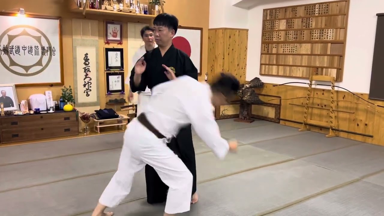 古武道　大東流合気柔術武門会　2025/01/24(金) 手を合わせる掛かり稽古