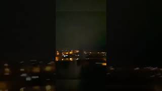 Lights seen during the 7.8 magnitude earthquake in Türkiye (Turkey).