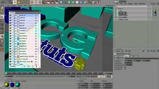3D Flying Glass Logo