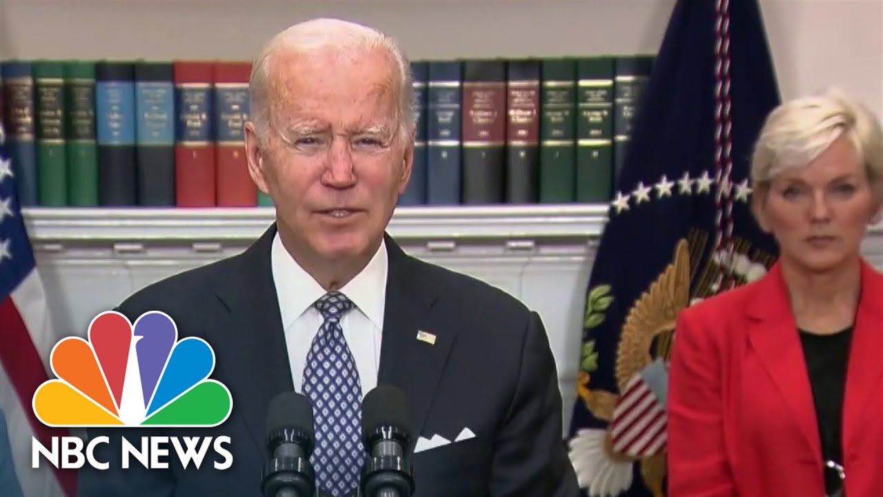 Biden Takes Aim At Oil Companies For Record Profits As Americans Face High Gas Prices