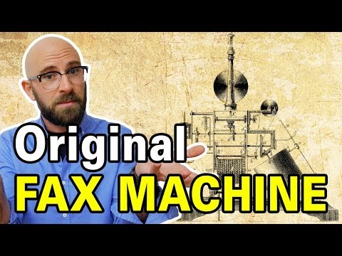 วีดีโอ: ทำไม Alexander Bain ถึงคิดค้นเครื่องแฟกซ์?