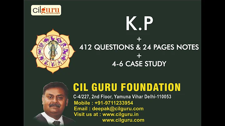 K P Astrology Introduction