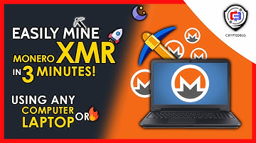 Easily Mine Monero On Any Computer or Laptop | How To Mine Monero | XMR