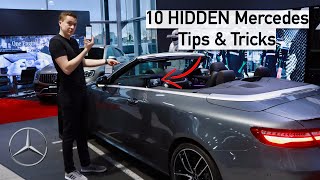 10 HIDDEN Mercedes Tips & Tricks you DIDN'T know!
