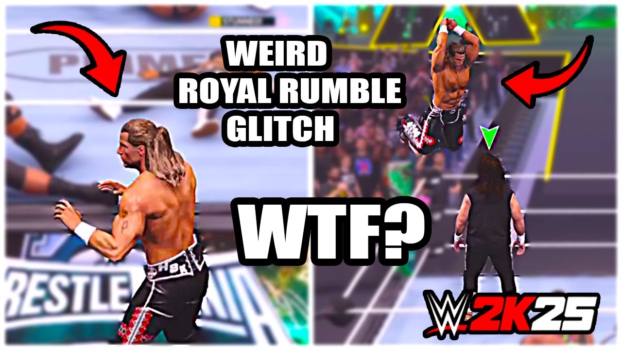 WWE 2K25 ROYAL RUMBLE GLITCH...!