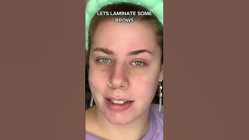 DIY BROW LAMINATION?! Let