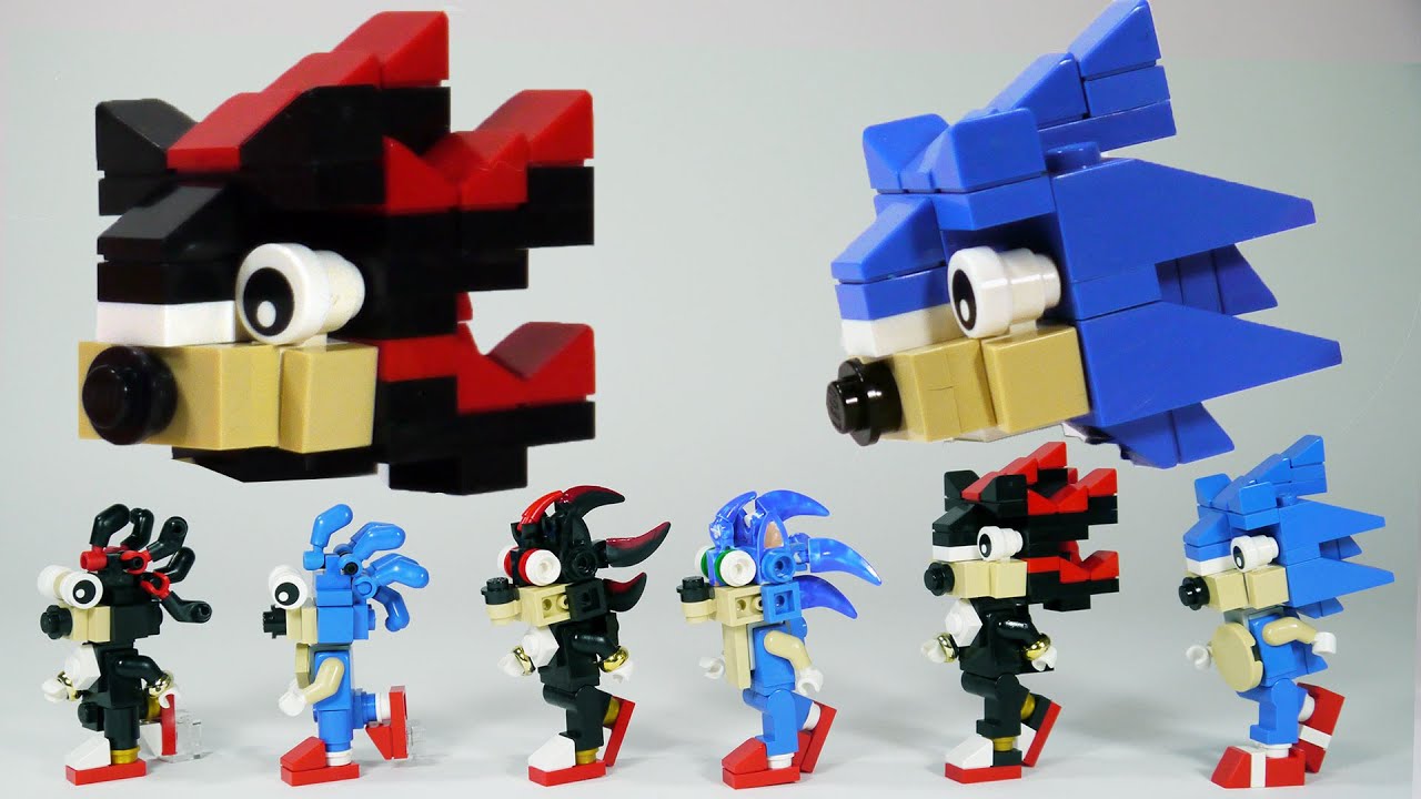 How To Build LEGO Shadow & the Hedgehog - YouTube