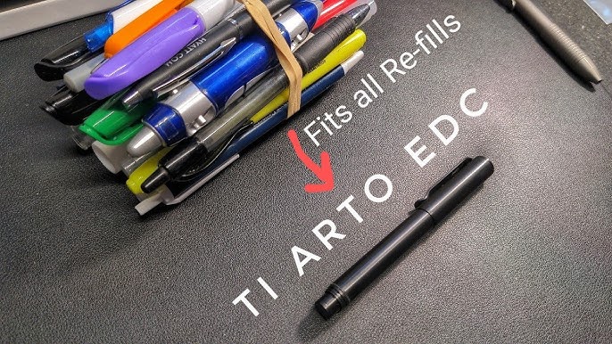 BIGiDESIGN Ti Click EDC Titanium Pen Review — The Pen Addict