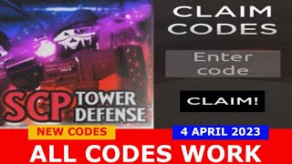 SCP Tower Defense Codes - Roblox - December 2023 