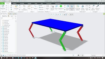 Make Quadruped robot in CREO | Siddharth Rami