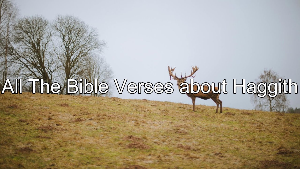 Haggith What does the Bible Say About Haggith - All the Bible Verses About ...