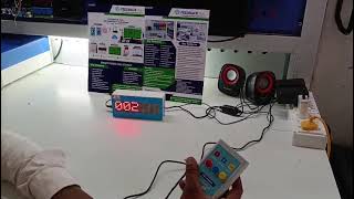 Wireless Token Number Display System